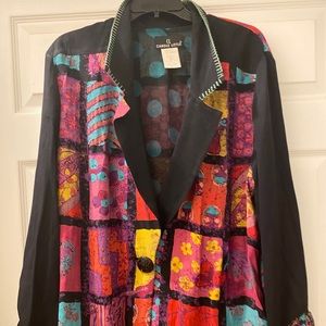 Carole Little vintage blouse